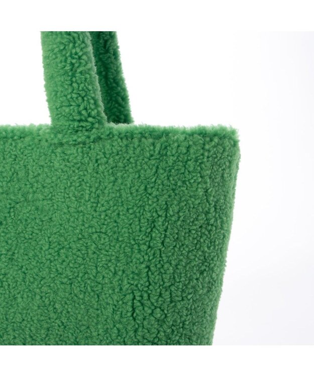 UNBILLION カシュカシュ cachecache / 目玉ポーチ付ファートート グリーン