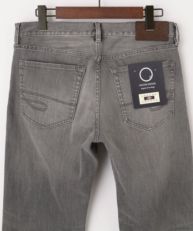 JOSEPH ABBOUD 【サスティナブル】オゾンストレッチ デニム ライトグレー系