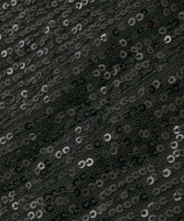 Green Parks ＦＡＮＴＡＳＩＡ／スパンコール総柄ビスチェ Black