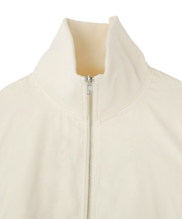 earth music&ecology 【WEB・一部店舗限定】レースリバーシブルブルゾン Ivory