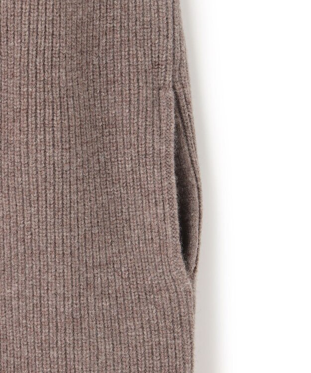 23区 S 【SLOW/一部店舗限定】ソフトウール ニット ワンピース ブラウン系
