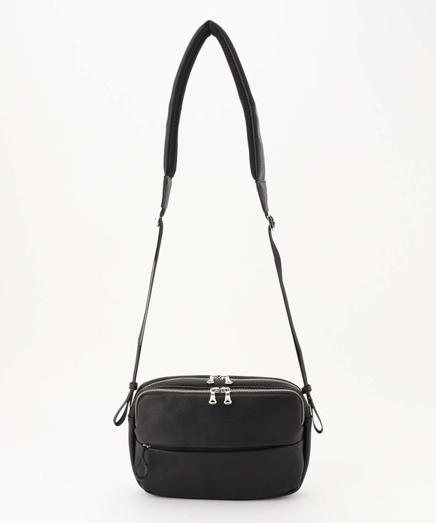 UNBILLION Otias アンティーク仕上げタイプ合皮ショルダーバッグ ブラック