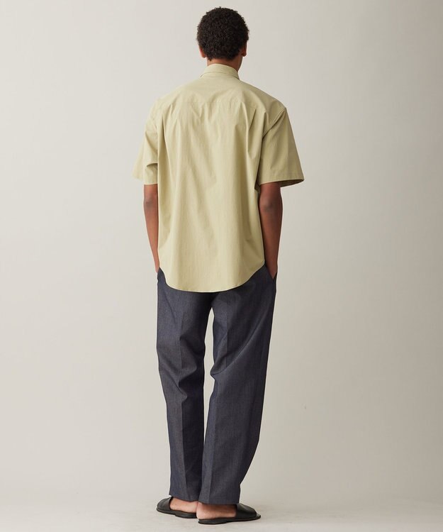 UNFILO MENS コンフォート ハーフスリーブシャツ [24年春夏商品] ダスティーグリーン