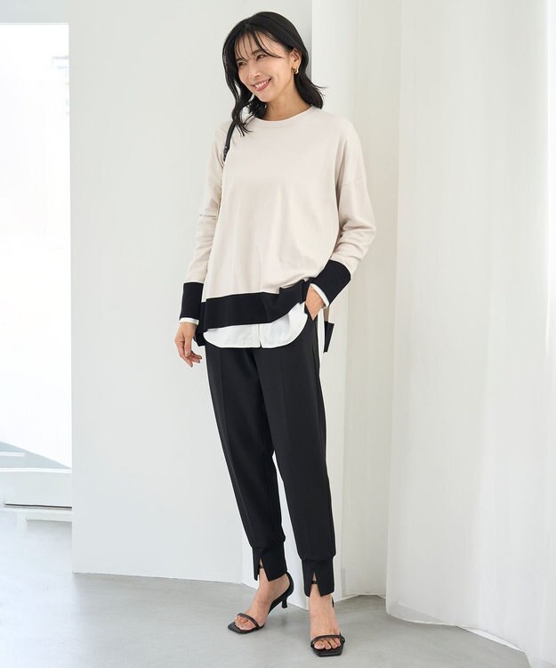 UNFILO 【累計売上10万本！15サイズ展開】BEAUTY MOVE 最愛 ジョグパン ブラック