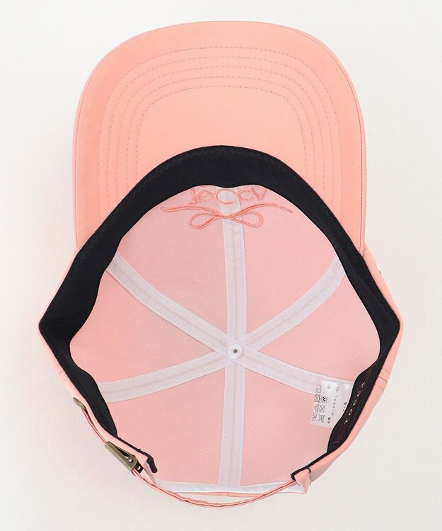 TOCCA 【UV90%以上カット・吸水速乾・接触冷感・抗菌防臭・サイズ調整可・洗える】DANCING RIBBON LOGOCAP キャップ ピンク系