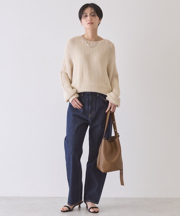 AMERICAN HOLIC ルーズニットプルオーバー Ivory