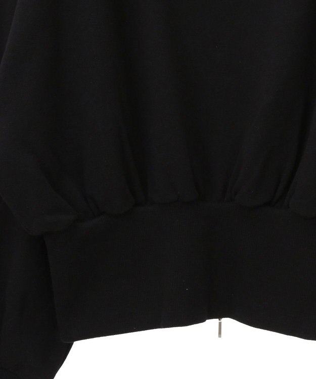 Green Parks バックＺＩＰスウェット Black