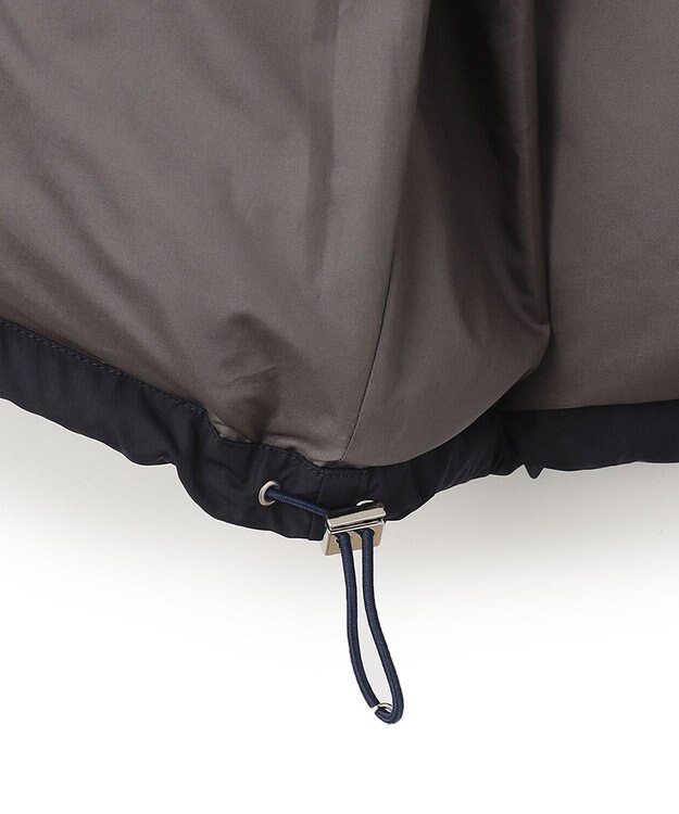 J.PRESS MEN 【デタッチャブルフード】サステナブル ダウンコート ネイビー系