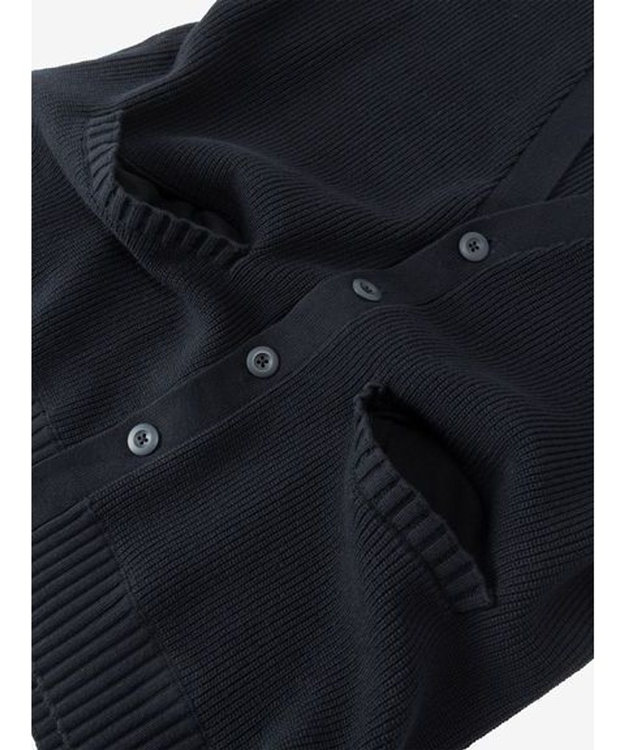 HELLY HANSEN フィッシャーマンニットカーディガン ディープネイビー