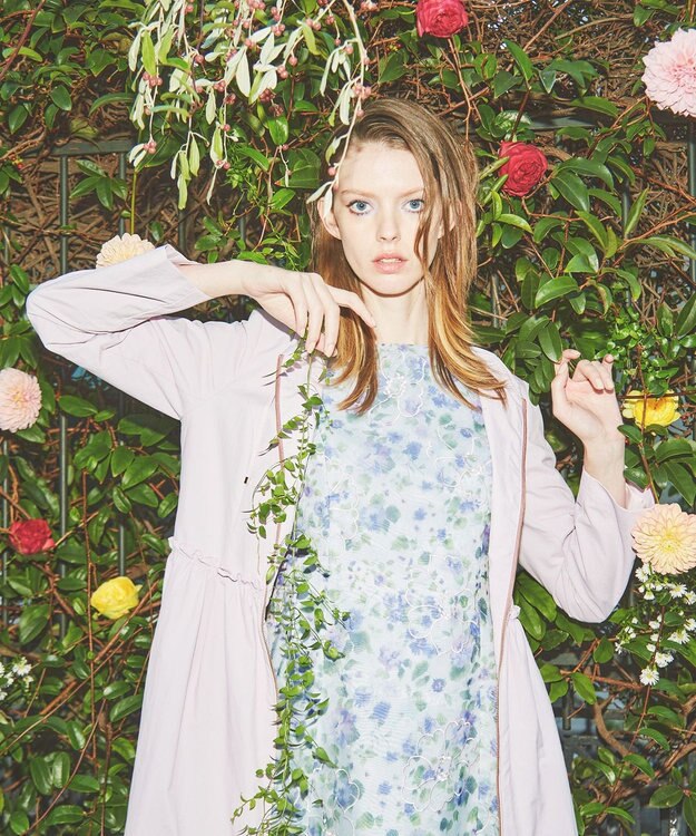 TOCCA 【消臭＆撥水＆UVカット＆洗える！】SUAVE LONG コート ピンク系