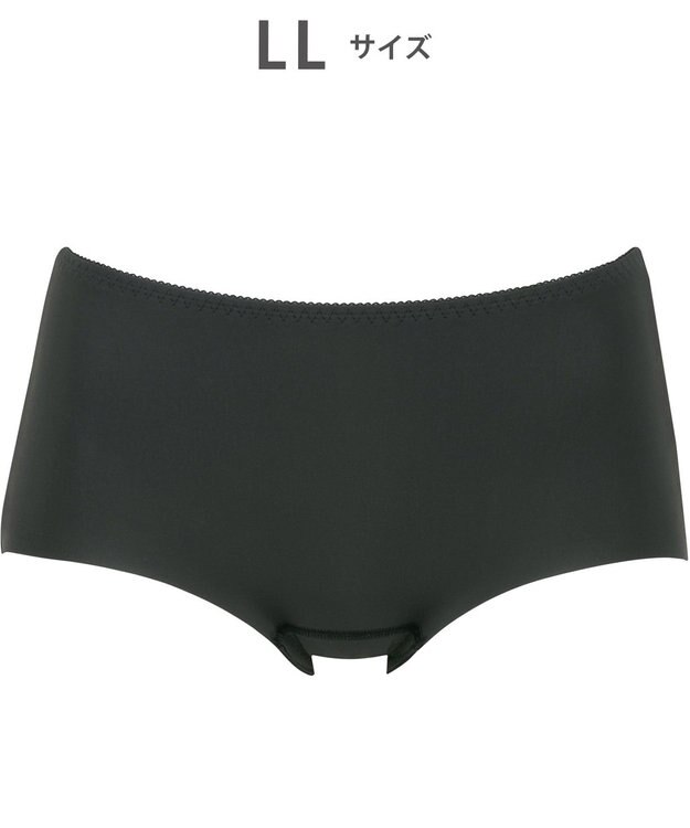 WACOAL 【GOCOCi ゴコチ】 サニタリーショーツ はきこみ丈ふつう ナプキンがズレにくい 普通~多い日対応 羽根つきナプキン対応 CGG535とペア PGG235 /ワコール ブラック