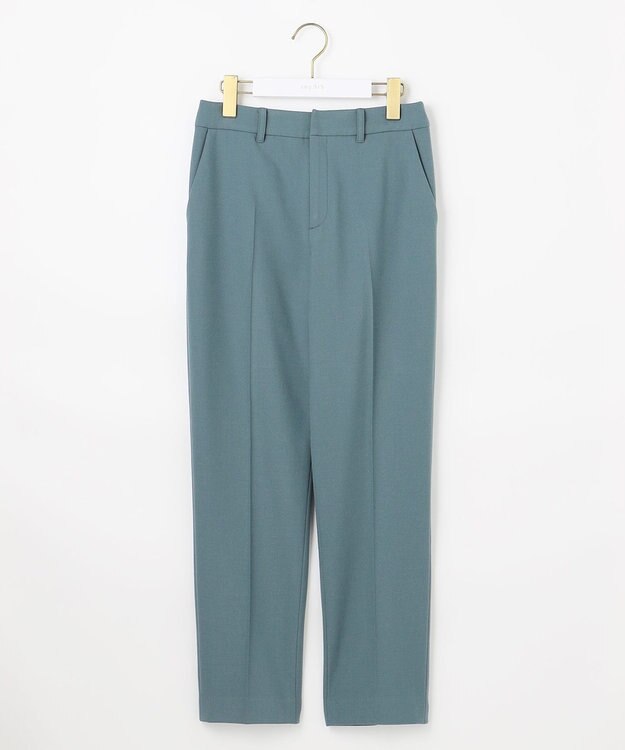 ANY SIS ビューティサーモ2WAYストレッチ テーパードパンツ グリーン