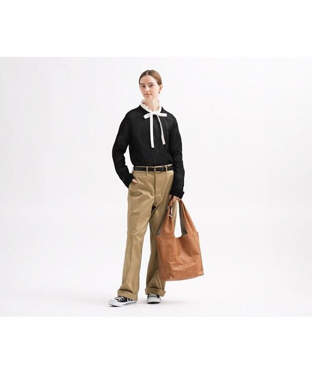 genten ピアット　大 ダークキャメル