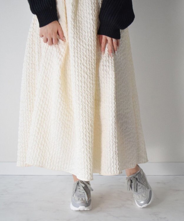 Bridget Birkin 【Bridget Birkin】インヒールキルティングスニーカー シルバー