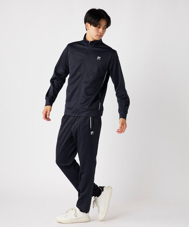 FILA GOLF／marie claire 【FILA GOLF】スタンダードロングパンツ ネイビー