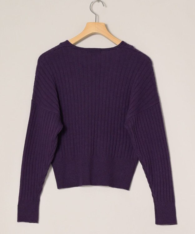 ONWARD Reuse Park 【ICB】ニット春夏 パープル