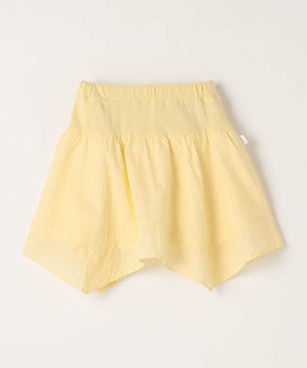 組曲 KIDS 【110-140㎝】イレギュラーヘム キュロット ライトイエロー系