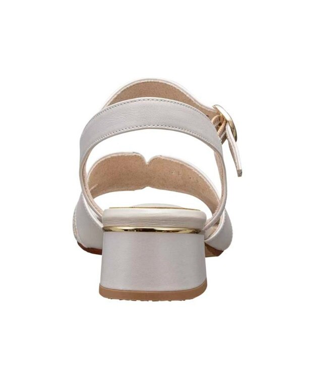 REGAL FOOT COMMUNITY 【ビューフィット】A68Y ストラップサンダル アイボリー