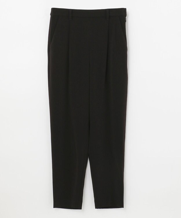 ANY フレンチスリーブブラウス×パンツ セットアップ ブラック系