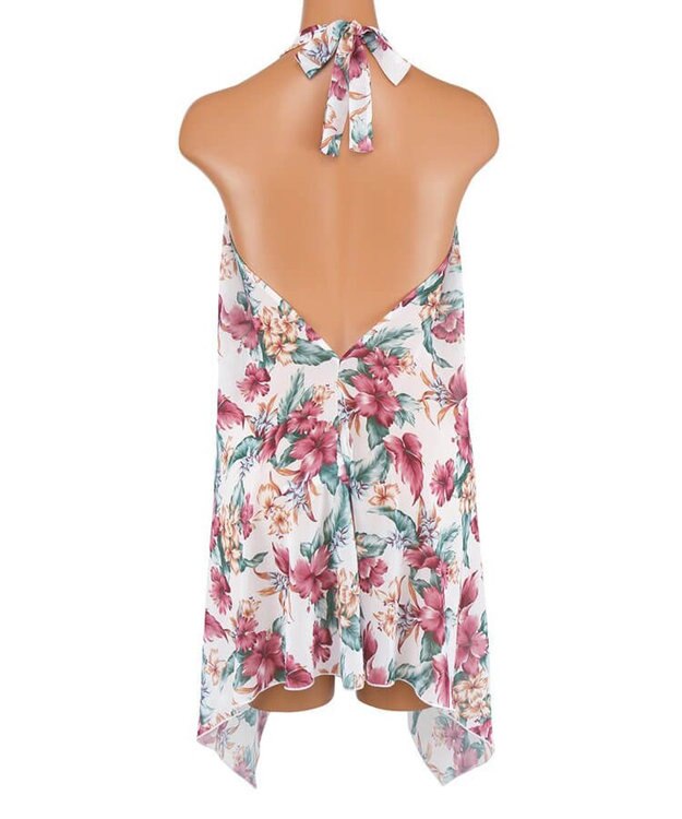 San-ai Resort（三愛水着楽園） パレオワンピースM【San-ai Resort（サンアイリゾート）】 ピンク