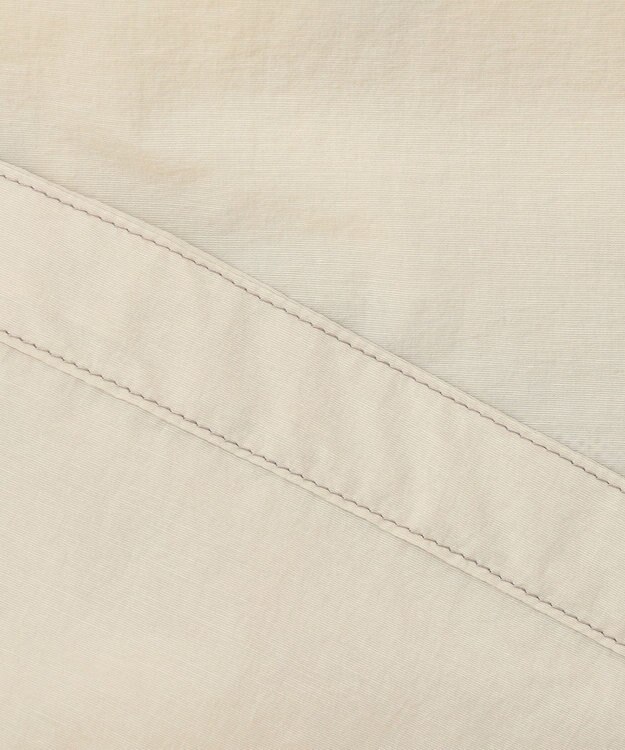 JOSEPH ABBOUD MOUNTAIN 【軽量/ECO撥水/ストレッチ/男女兼用】ライトワッシャー アウトドア 半袖 シャツ ライトグレー系