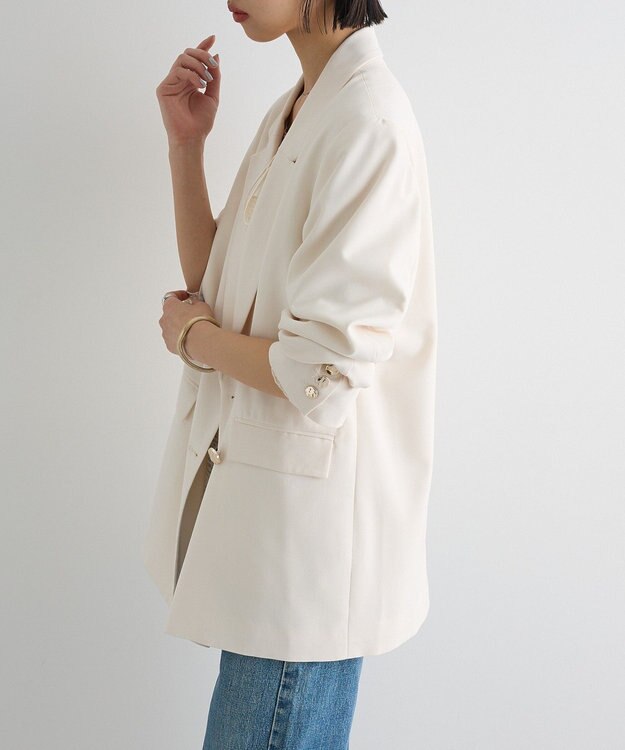 Green Parks ダブルテーラードジャケット Off White