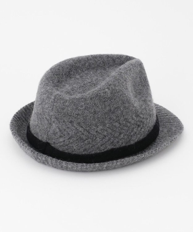 JOSEPH ABBOUD 【起毛】ウーレン ハット グレー系