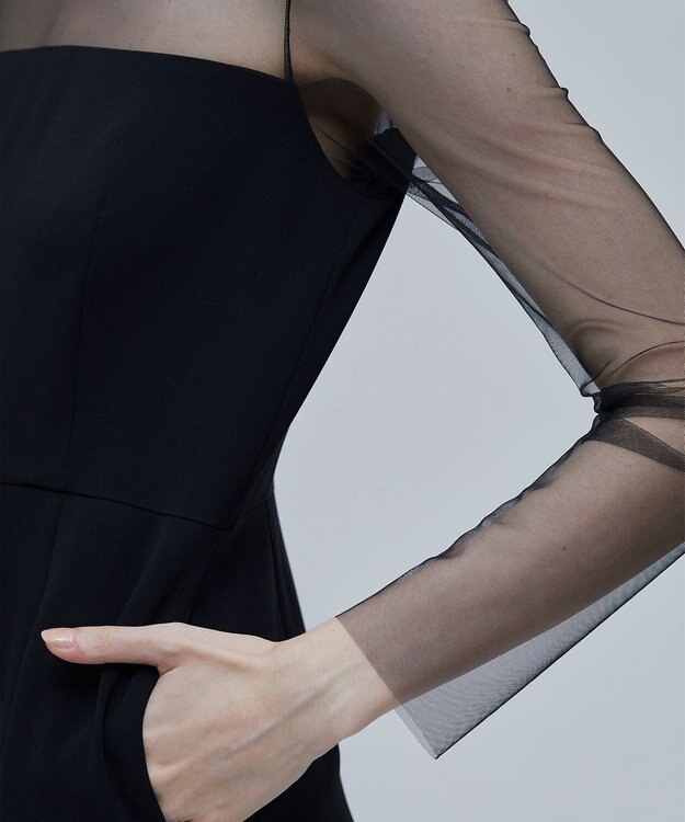 BEIGE， SARAH / ビスチェドレス Black