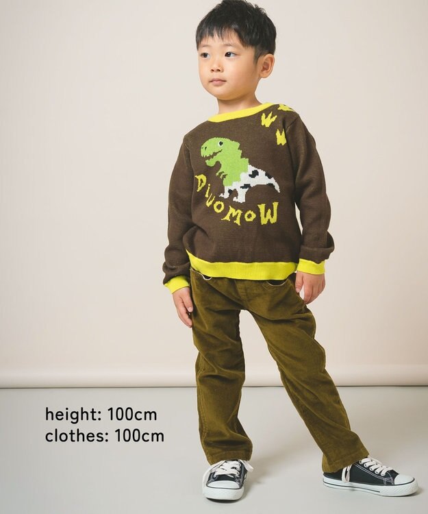 ami amie 【UNISEX】ダイナモープルオーバー 85cm～130cm ブラウン