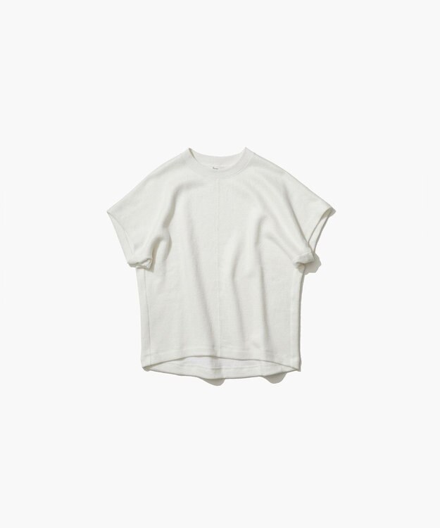 ATON LINEN JERSEY | オーバーサイズタンクトップ WHITE