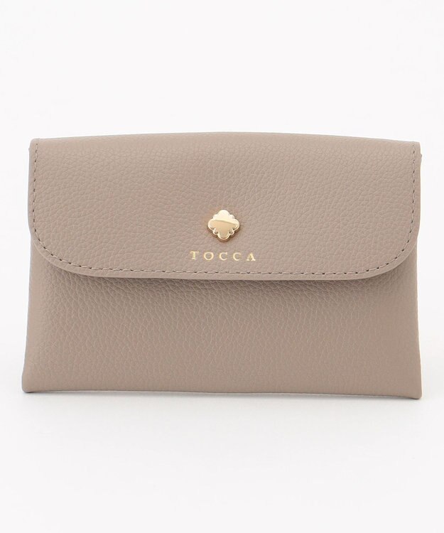 TOCCA TOCCA CLOVER KEYPOUCH キーリング付きマルチポーチ グレー系