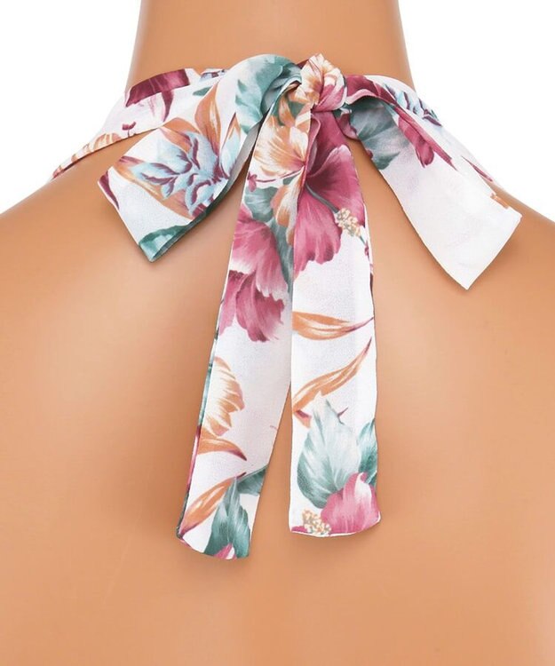 San-ai Resort（三愛水着楽園） パレオワンピースM【San-ai Resort（サンアイリゾート）】 ピンク