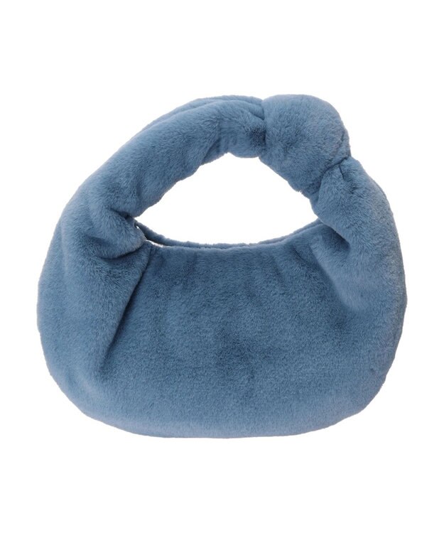 earth music&ecology ワンノットファーバッグ Blue