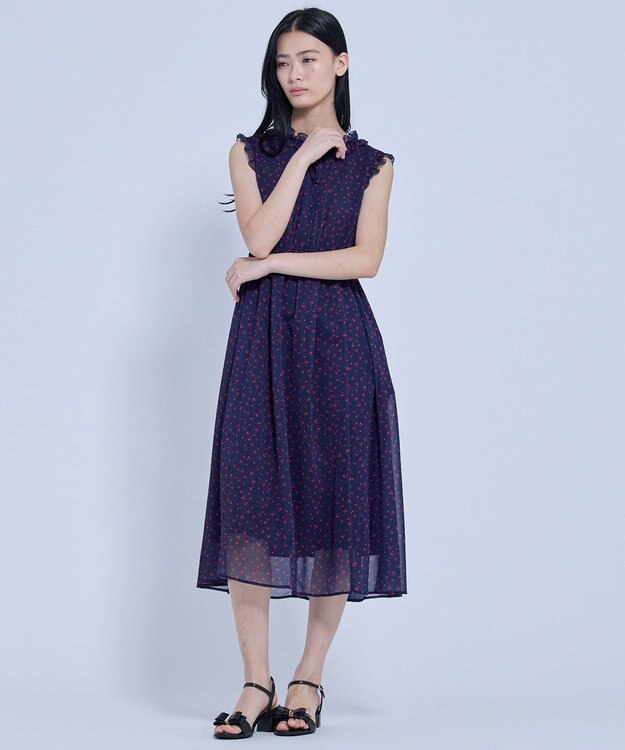 TOCCA 【WEB限定カラーあり】SWINGING CHERRY ドレス ネイビー系5