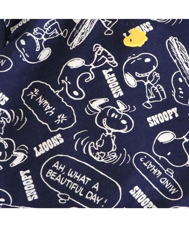 PET PARADISE スヌーピー パーカー 《デニム風》 小型犬 ネイビー