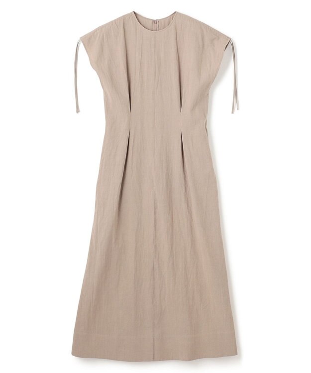 uncrave コットンリネンボイル フレアワンピース トープ