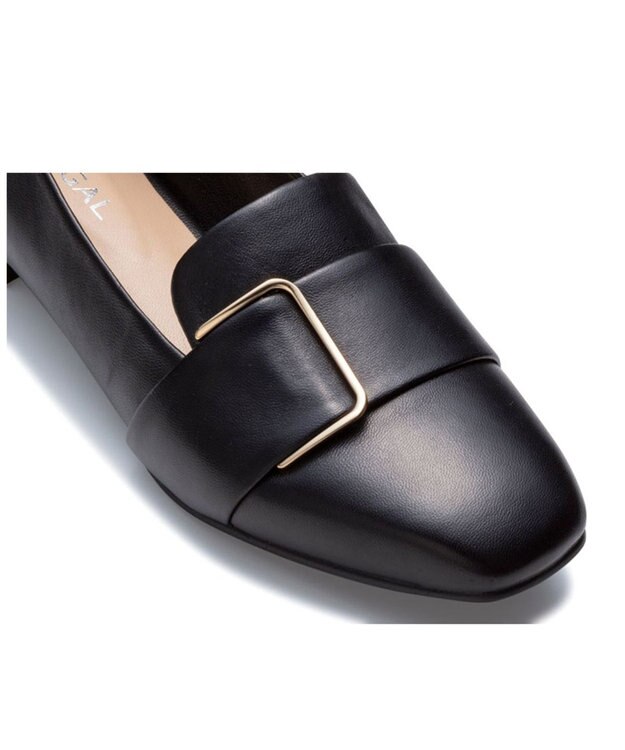 REGAL FOOT COMMUNITY 【リーガルレディース】F36R バックルフラットシューズ フラットシューズ ブラック