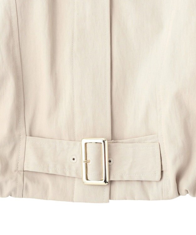 CRAFT STANDARD BOUTIQUE ジップアップミリタリージャケット Ecru