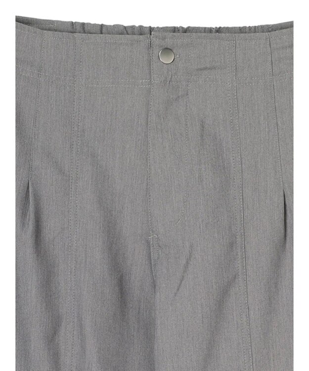 Green Parks ・ＥＬＥＮＣＡＲＥ　ＤＵＥ　センターシームタックパンツ Gray