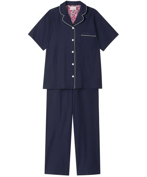 une nana cool MADE WITH LIBERTY FABRIC 綿100％ サマーツイル 半袖パジャマ KO