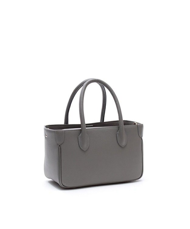 A.D.M.J. 【牛革】ミニトートバッグ　（Dカン付き） オイスターグレー