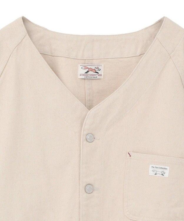 AMERICAN HOLIC 【PENNEY'S】デニムカバーオール Ivory