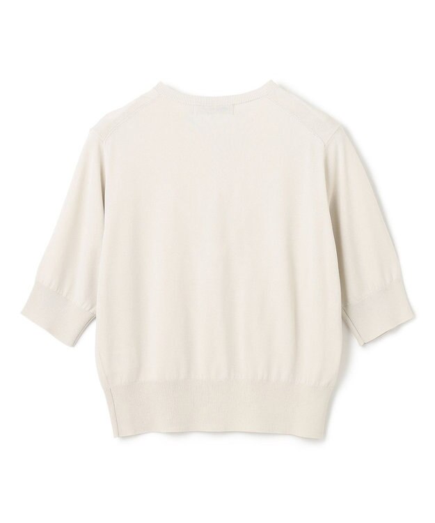 UNFILO 【接触冷感/UVケア/抗菌防臭】スゴ機能 ハーフスリーブカーディガン グレージュ