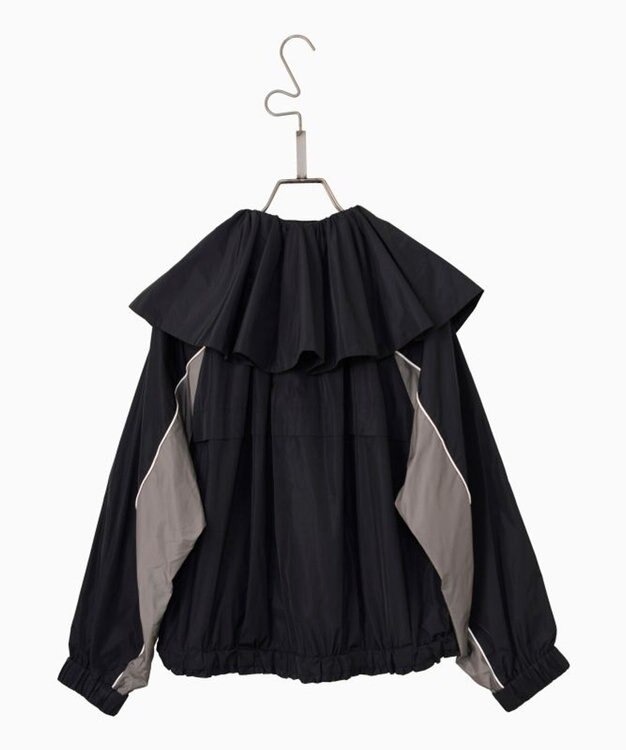 FORFORMO Ruffle Collar Blouson ラッフルカラーブルゾン グレー