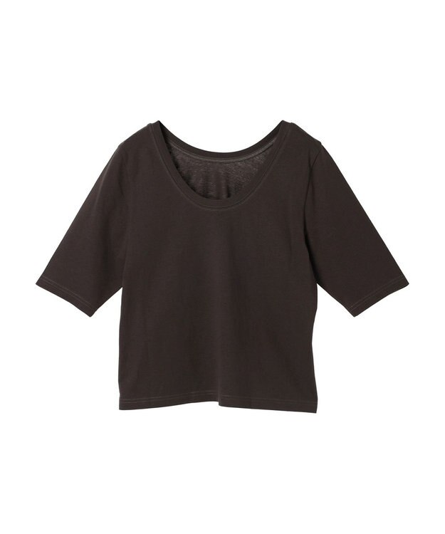 Green Parks ・ＳＵＧＡＲ　ＳＰＯＯＮ　２ｗａｙハーフスリーブＴＥＥ Charcoal Gray