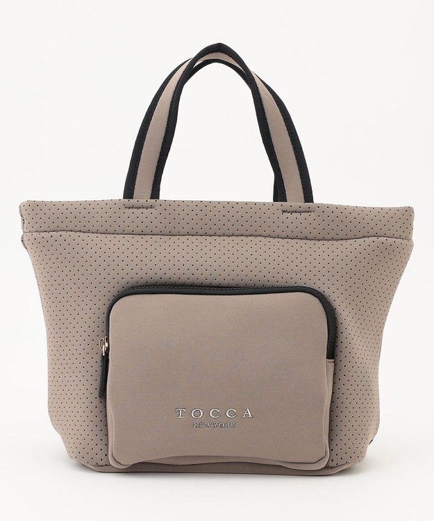 TOCCA 【WEB＆一部店舗限定】GOCCIA TOTE トートバッグ グレージュ系