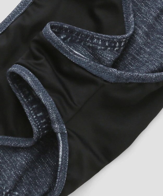 San-ai Resort（三愛水着楽園） ショルダーフリルノンワイヤービキニ 9M 　【San-ai Resort（サンアイリゾート）】 ネイビー