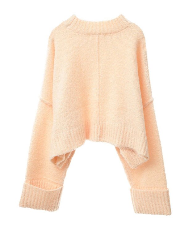 Green Parks ・Ｐｅｔｉｔ　Ｆｌｅｕｒ　ブークレワイドニット Yellow