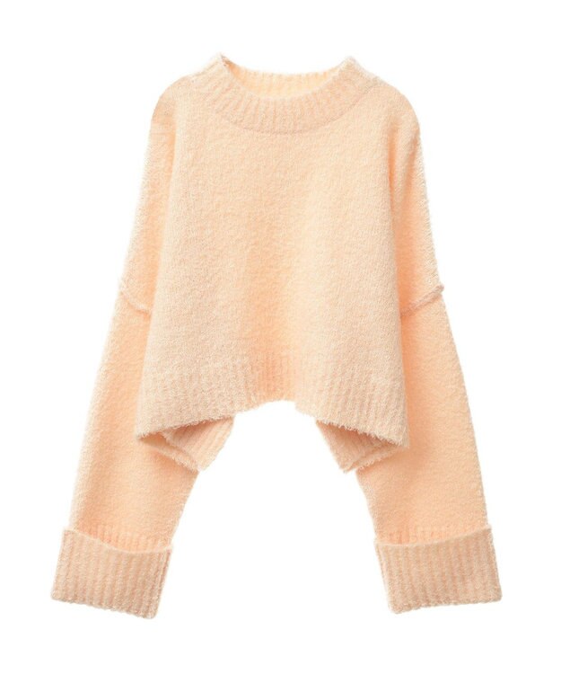 Green Parks ・Ｐｅｔｉｔ　Ｆｌｅｕｒ　ブークレワイドニット Yellow