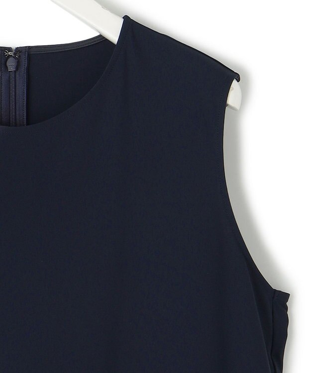 ICB L 【接触冷感・UVカット・洗える】アトラストリコット コンビドレス ネイビー×ラピスラズリ系